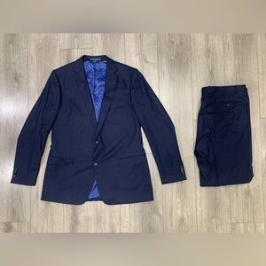 Men's Navy Blue Suit